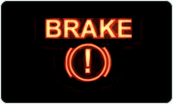 Brakes warning light