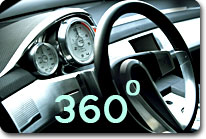 Jaguar C-FX 360 view