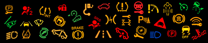 Cars Indicators and Warnings Lights App