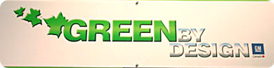 Green car